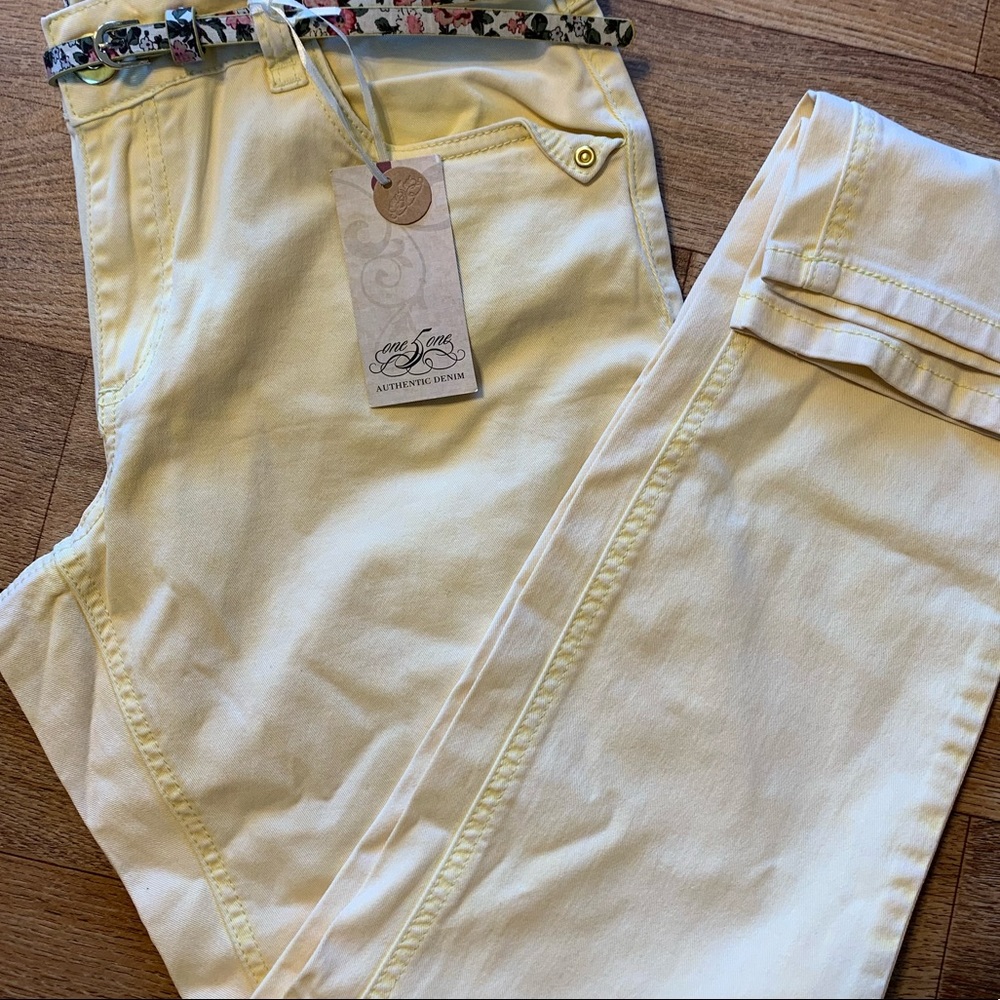 One5one Yellow Jeans